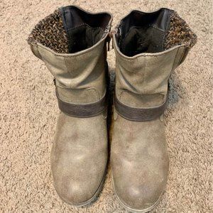 Nordstrom Jelly Pop Womens zipper booties 8.5